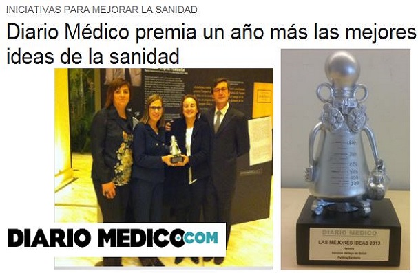 Visor Premio Diario médico